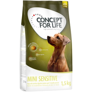 1,5kg Mini Sensitive Concept for Life - Croquettes pour Chien pas cher