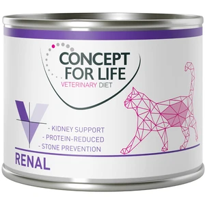Lot Concept for Life Veterinary Diet 24 x 200 g /185 g - Renal 24 x 200 g pas cher