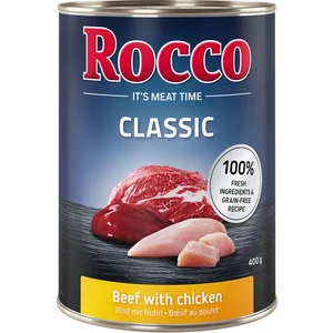 Rocco 1 x  400 g pour chien - Classic boeuf, poulet