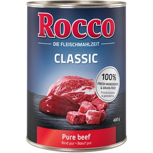 1x400g Classic pur boeuf Rocco - Nourriture pour chienVendu parzooplus