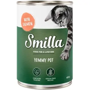 20x400g saumon Smilla - Nourriture pour Chat pas cher