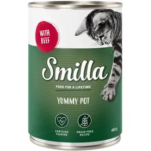 20x400g boeuf Smilla - Nourriture pour Chat pas cher