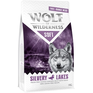 1kg Soft Silvery Lakes poulet, canard Wolf of Wilderness - Croquettes pour chienVendu parzooplus