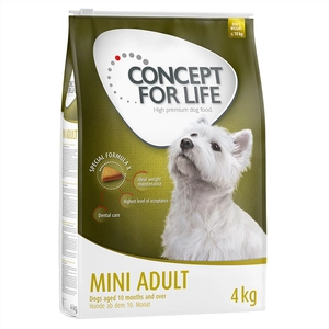 4kg Mini Adult Concept for Life Croquettes pour chien pas cher