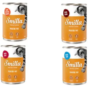 6x400g Lot Boîtes Offre découverte Smilla - Nourriture pour Chat pas cher