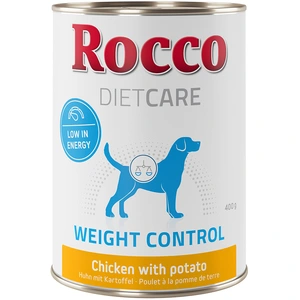 6x400g Rocco Diet Care Weight Control poulet, pommes de terre - Pâtée pour chien pas cher