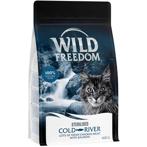 Wild Freedom Adult Cold River Sterilised, saumon pour chat - sans céréales - 400 g pas cher