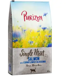 Purizon Single Meat saumon, fleurs de bleuet pour chat - 6,5 kg pas cher