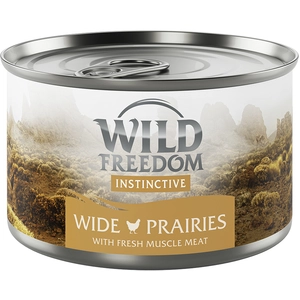 Wild Freedom Instinctive aliment complémentaire 6 x 140 g pour chat - Wide Praries - poulet pas cher