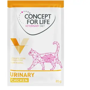 Concept for Life Veterinary Diet Urinary poulet pour chat - 12 x 85 g pas cher