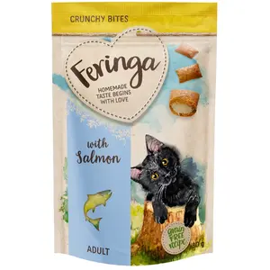 30g Feringa Bouchées croustillantes saumon - Friandises pour chat