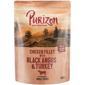 Purizon Adult 6 x 300 g pour chien - boeuf Black Angus pas cher