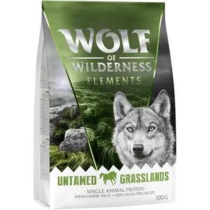 Wolf of Wilderness Sensitive "Untamed Grasslands" cheval - sans céréales - 300 gVendu parzooplus