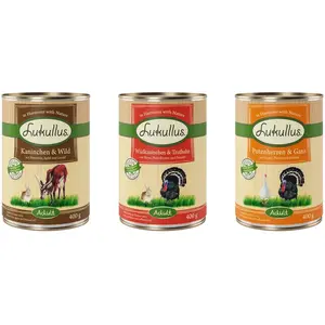 Lot mixte Lukullus pour chien - lot mixte 1 (6 x 400 g) pas cher