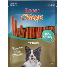 Rocco Chings Strings pour chien - lapin 200 g pas cher
