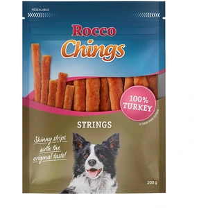 Rocco Chings Strings pour chien - dinde 200 g pas cher