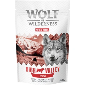 Wolf of Wilderness Bouchées 180 g pour chien - MINI High Valley - boeu...Vendu parzooplus