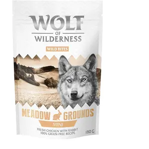 Wolf of Wilderness Bouchées 180 g pour chien - MINI Meadow Grounds - l...Vendu parzooplus