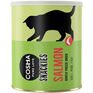 Maxi Tube Cosma Snackies friandises lyophilisées pour chat - saumon (1...