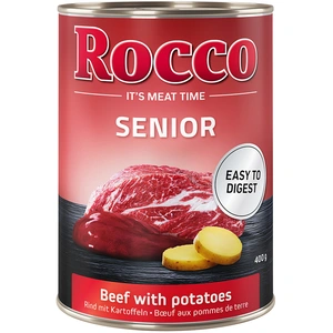 Rocco Senior 6 x 400 g pour chien - boeuf, pommes de terre pas cher