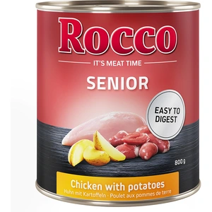Rocco Senior 6 x 800 g pour chien - poulet, pommes de terre pas cher