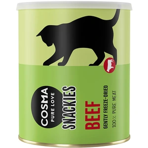 Maxi Tube Cosma Snackies friandises lyophilisées pour chat - boeuf (13... pas cher