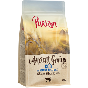 Purizon Adult cabillaud - céréales anciennes pour chat - 400 g pas cher