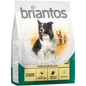 Briantos Senior, volaille, riz pour chien - 1 kg pas cher