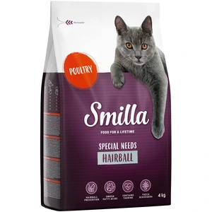 Smilla Hairball volaille pour chat - 4 kg pas cher