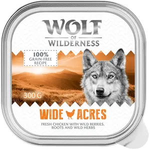 Wolf of Wilderness Adult - Single Protein 6 x 300 g pour chien - Wide ... pas cher