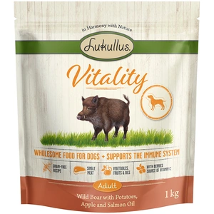 Vitality Lukullus Système immunitaire sanglier (sans céréales) pour chien - 1 kgVendu parzooplus
