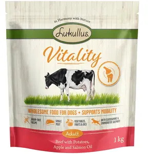 Lukullus Vitality Mobilité boeuf (sans céréales) pour chien - 1 kgVendu parzooplus