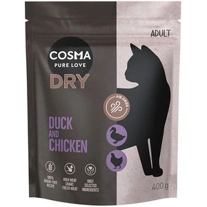 Cosma canard, poulet pour chat - 400 g pas cher