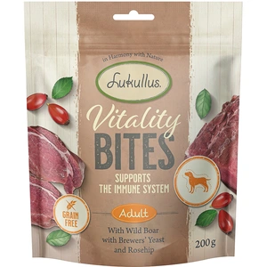 Bouchées Lukullus Vitality Immune sanglier (sans céréales) pour chien   200 gVendu parzooplus
