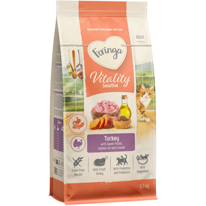 Feringa Vitality Sensitive dinde pour chat - 6,5 kg pas cher