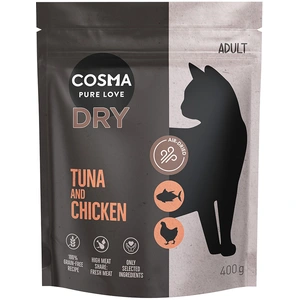 Cosma thon, poulet pour chat 400 g pas cher