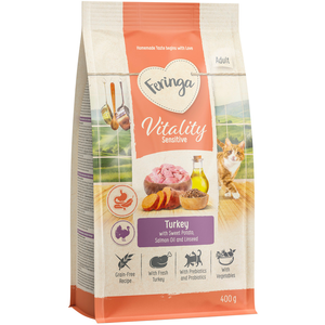 Feringa Vitality Sensitive dinde pour chat - 400 g pas cher