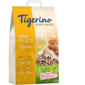 7 l litière pour chat Tigerino Plant-Based au maïs   parfum talc pour ...Vendu parzooplus