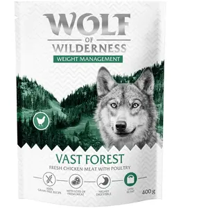400g Wolf of Wilderness "Explore The Vast Forests" Weight Management -...Vendu parzooplus