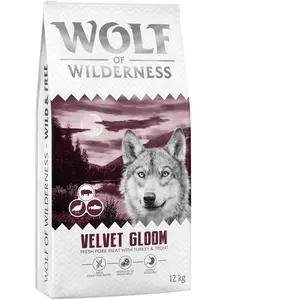 12kg Wolf of Wilderness "Velvet Gloom" Dinde et truite - sans céréales... pas cher
