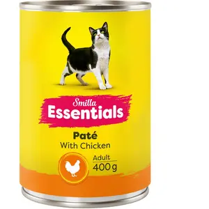 Smilla Essentials Pâté 12 x 400 g pour chat - poulet (12 x 400 g) pas cher
