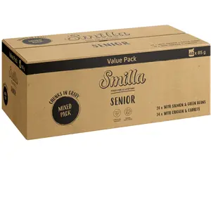 Smilla Senior Bouchées en sauce aux légumes pour chat - lot mixte JUM... pas cher
