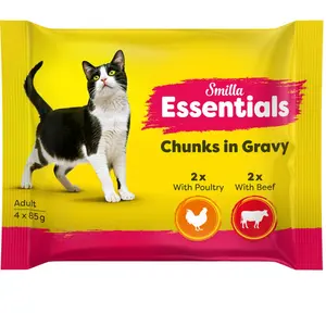 Smilla Essentials Bouchées en sauce pour chat - 48 x 85 g pas cher