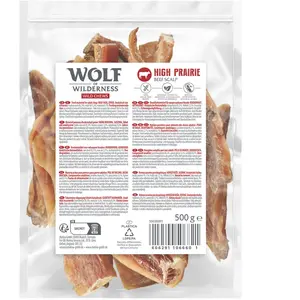 Wolf of Wilderness peau de tête de boeuf "High Prairie" 3 x 500g pas cher