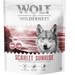 lot économique: 4x1kg Wolf of Wilderness "Scarlet Sunrise" saumon et t...Vendu parzooplus
