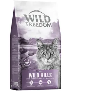 2 kg Wild Hills, canard Wild Freedom - Croquettes pour Chat pas cher