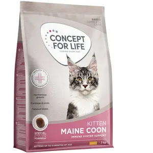 3kg Concept for Life Maine Coon Kitten - Croquettes pour chaton pas cher