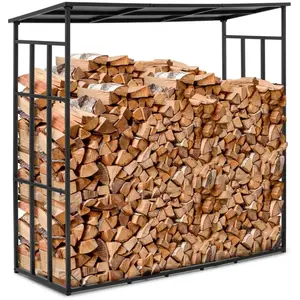 Comparateur de prix : Hillvert - Abri pour bois de chauffage Range bûche extérieur Avec toit...