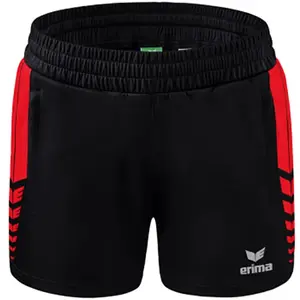 Short femme Erima Worker Six Wings - noir/rouge - 36