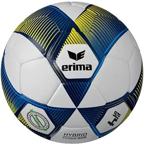 Comparateur de prix : Erima Hybrid Futsal Football (7192410) Jeunesse Unisexe New Navy/Jaune 4